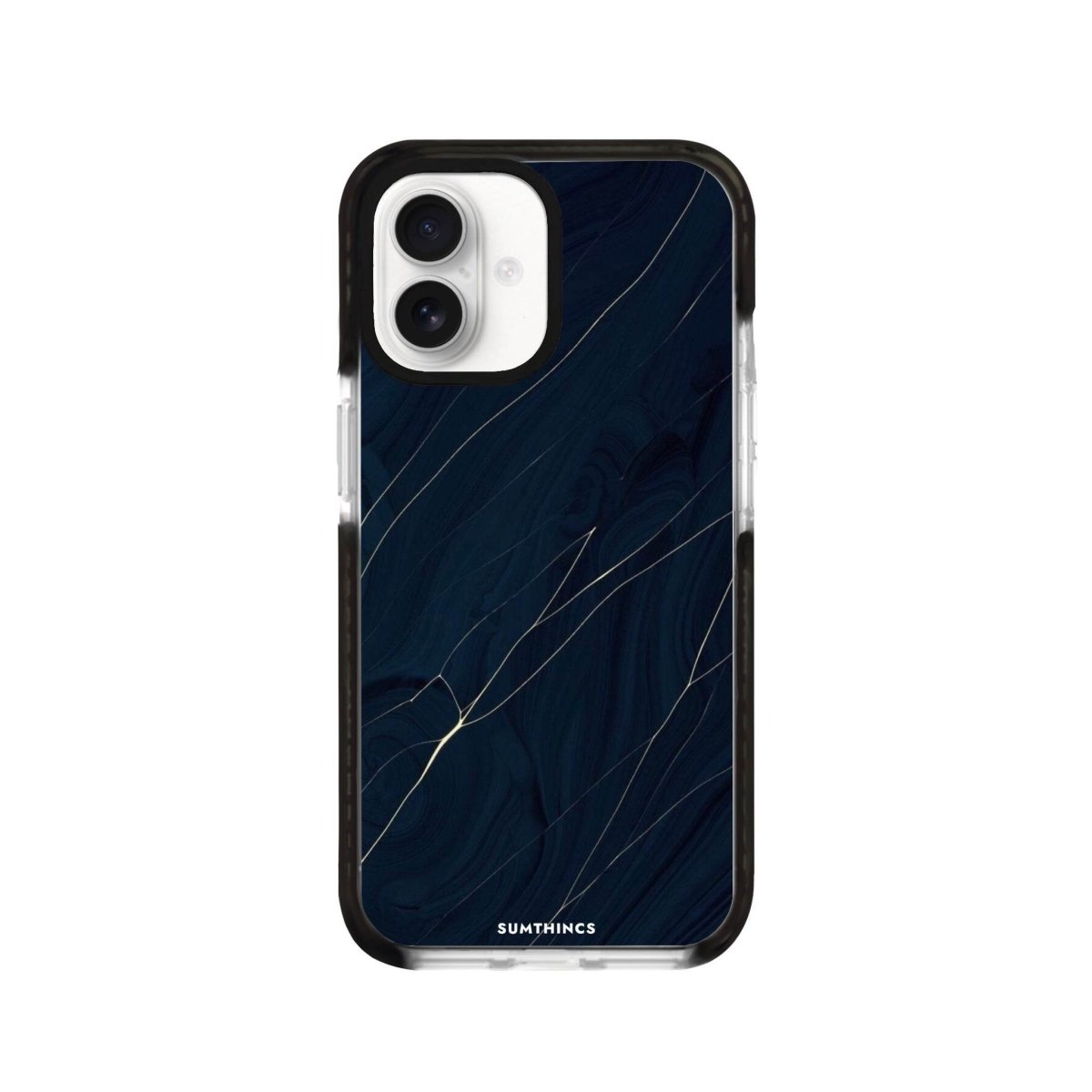 iPhone 16 Leaf Procase Şeffaf Telefon Kılıfı Siyah Şeffaf - SUMTHINCS
