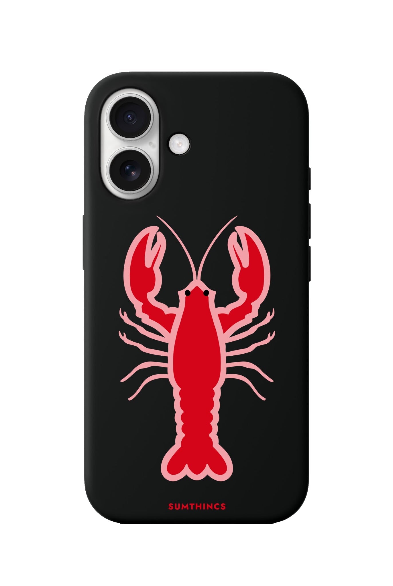 iPhone 16 Lobster Premium Telefon Kılıfı Siyah - SUMTHINCS