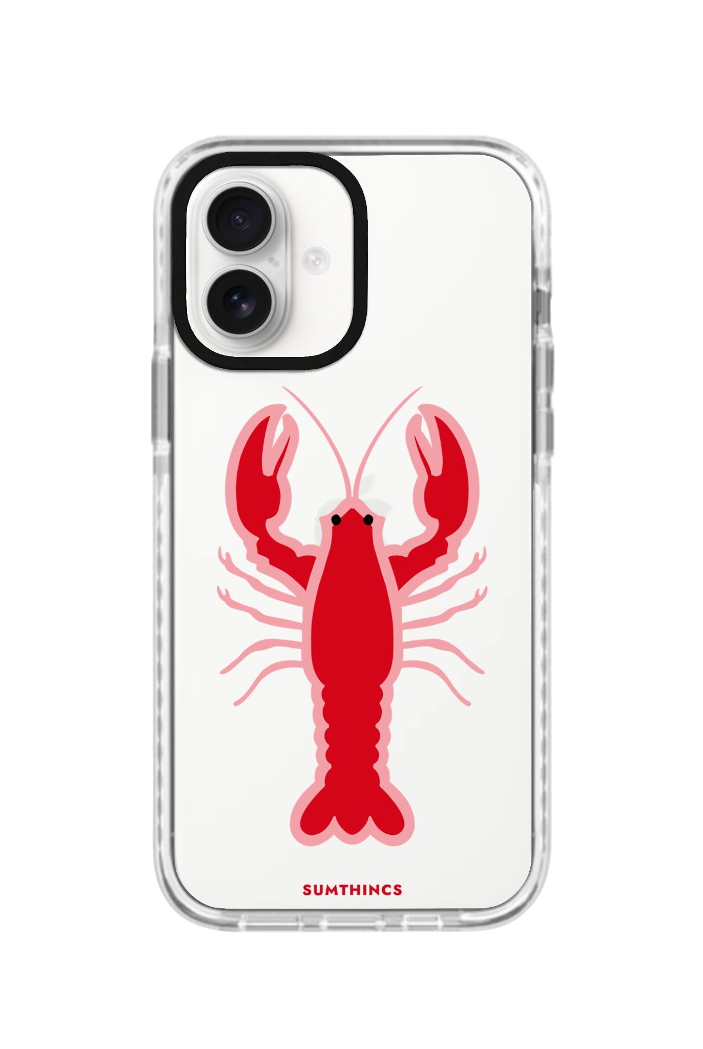 iPhone 16 Lobster Procase Şeffaf Telefon Kılıfı Beyaz Şeffaf - SUMTHINCS
