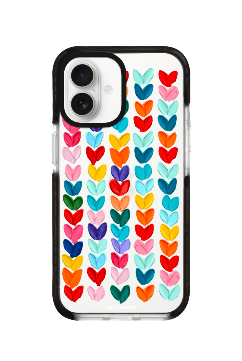 iPhone 16 Lovestorm Procase Şeffaf Telefon Kılıfı Siyah Şeffaf - SUMTHINCS