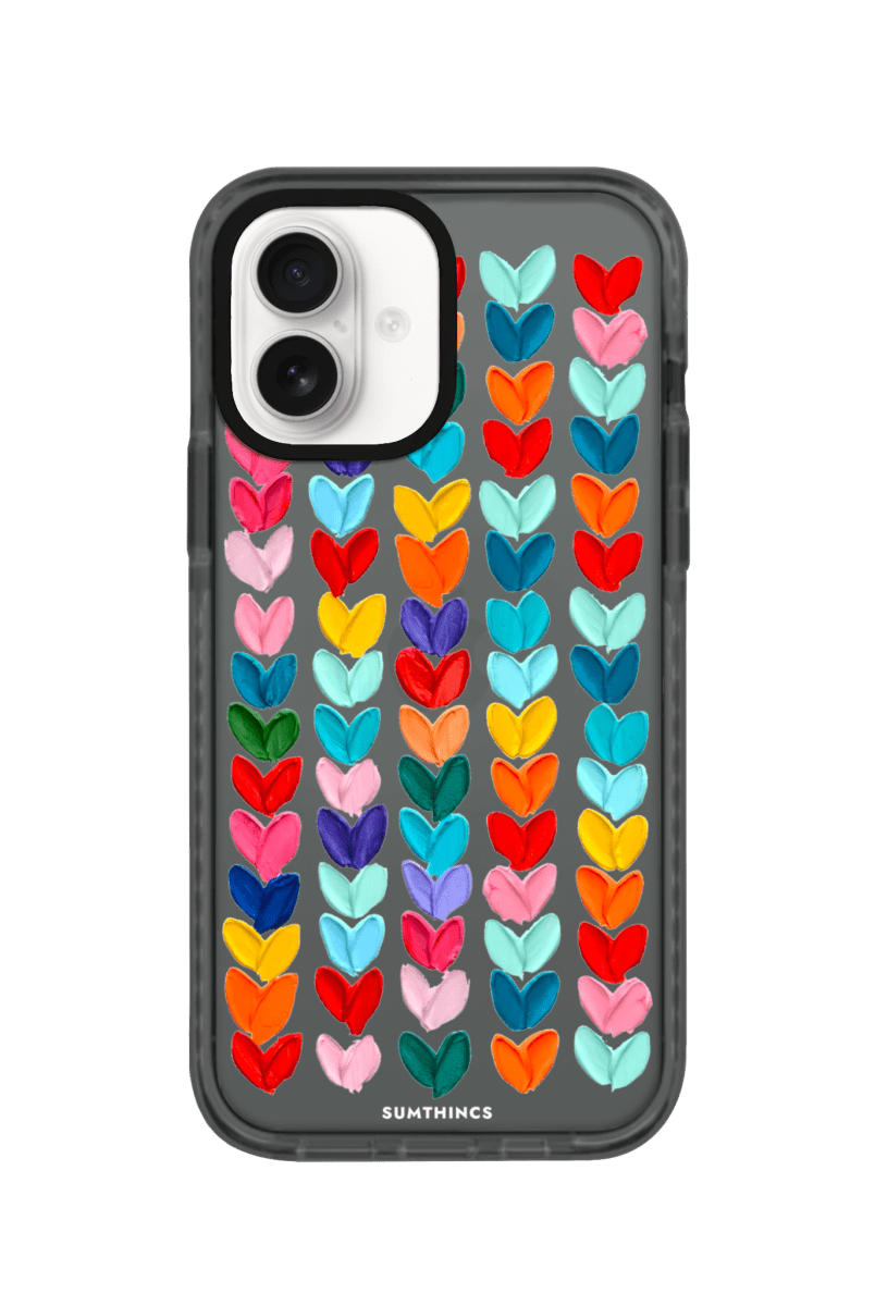 iPhone 16 Lovestorm Procase Şeffaf Telefon Kılıfı Antrasit - SUMTHINCS