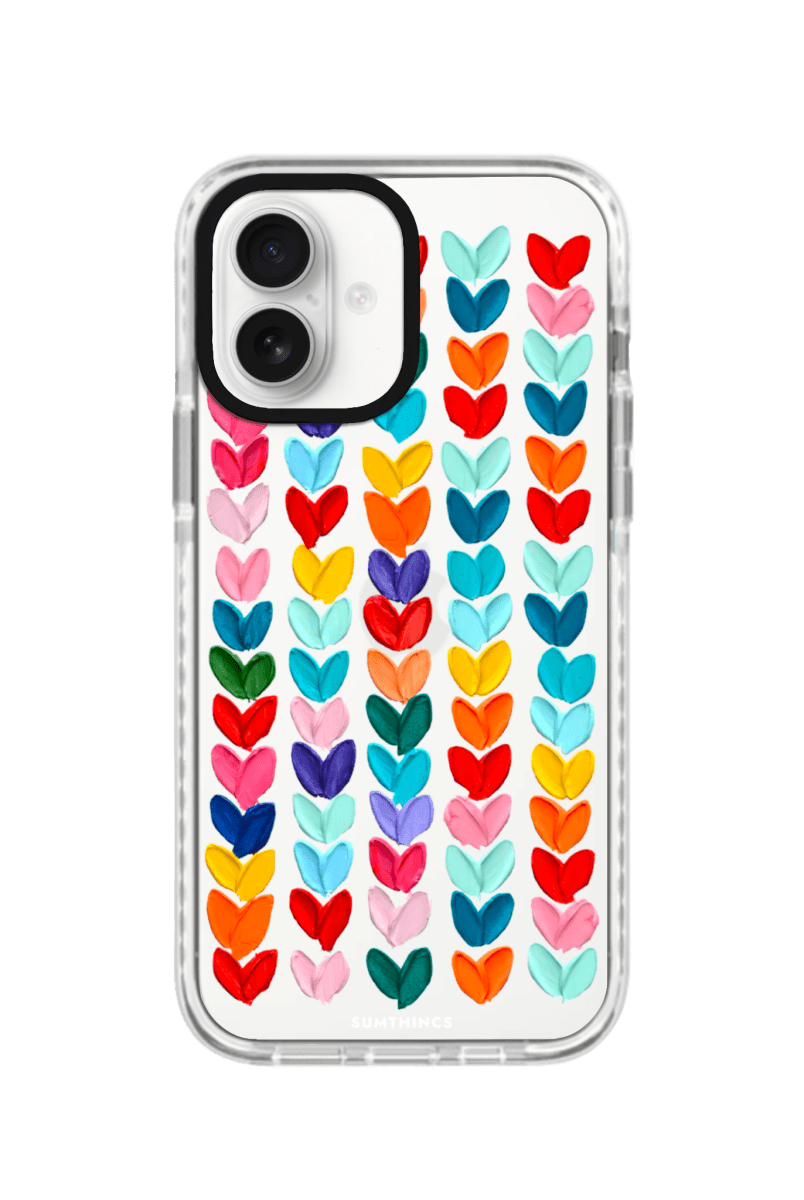 iPhone 16 Lovestorm Procase Şeffaf Telefon Kılıfı Beyaz Şeffaf - SUMTHINCS