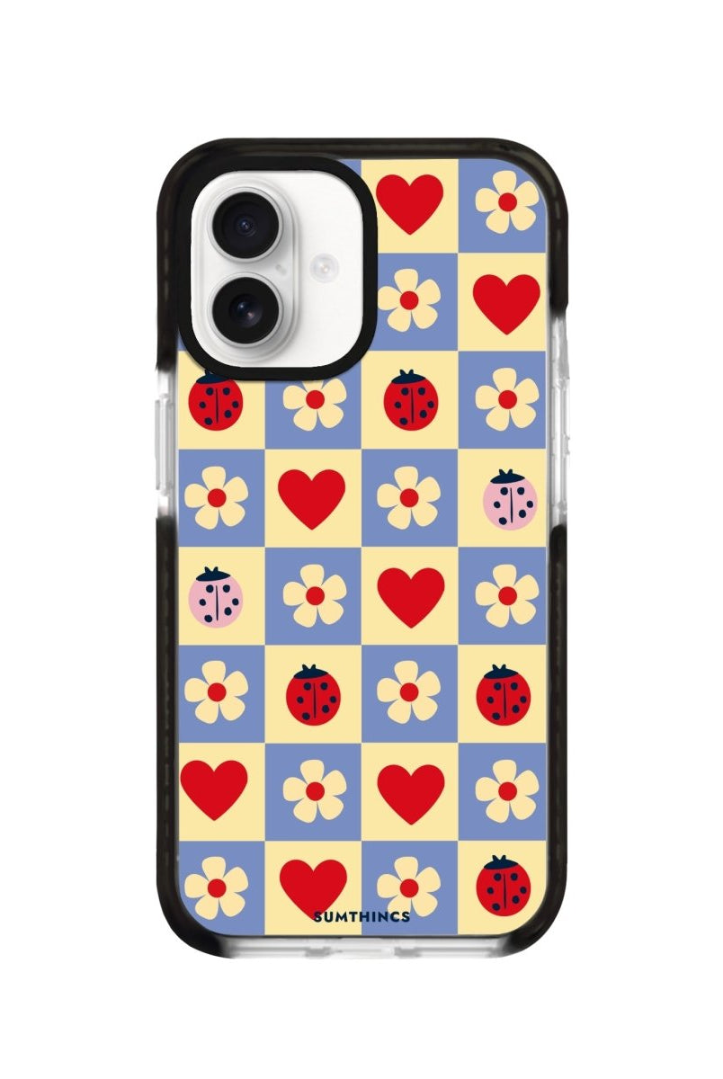 iPhone 16 LuckyPatch Procase Şeffaf Telefon Kılıfı Siyah Şeffaf - SUMTHINCS