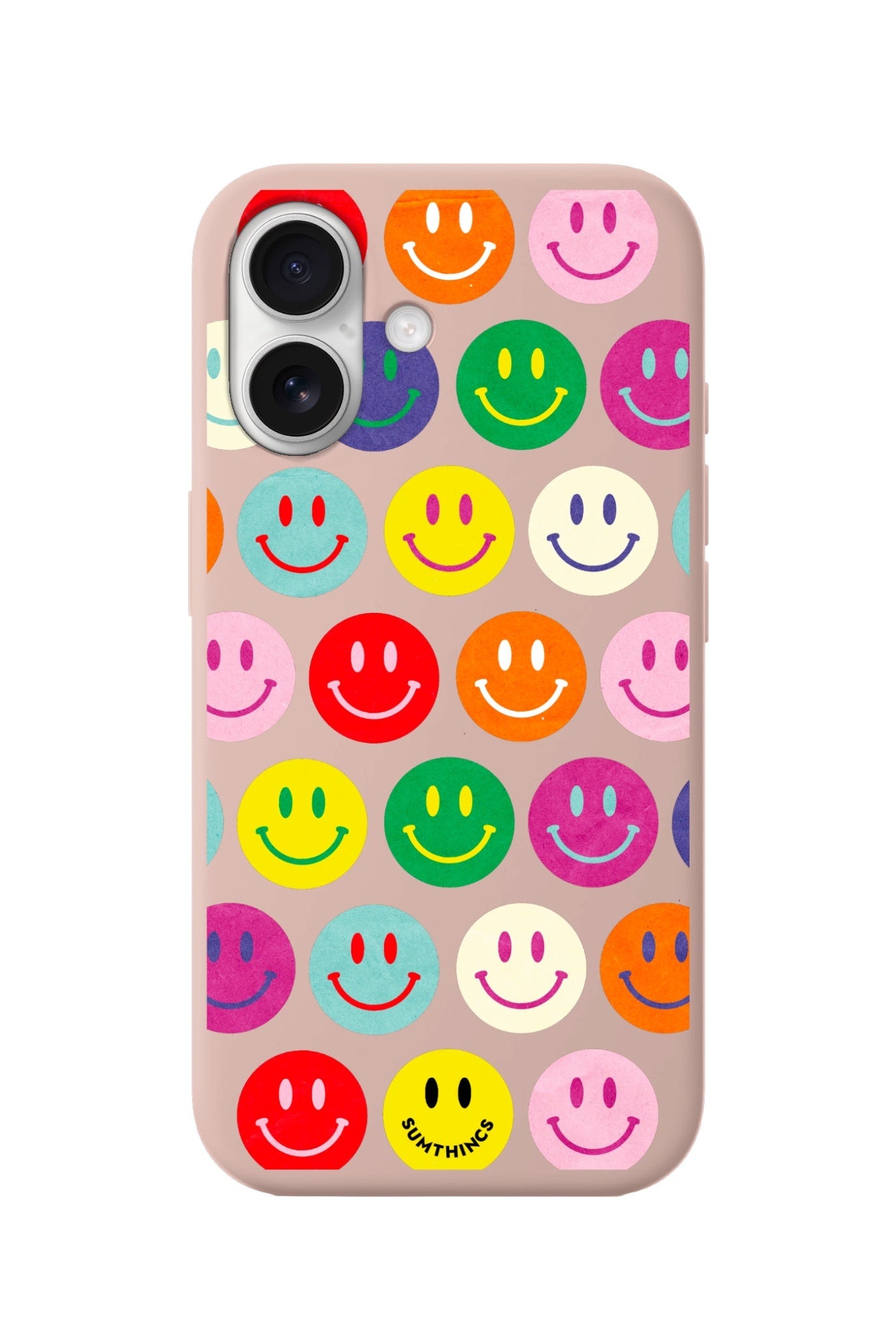 iPhone 16 Miles of Smiles Premium Telefon Kılıfı Bej - SUMTHINCS