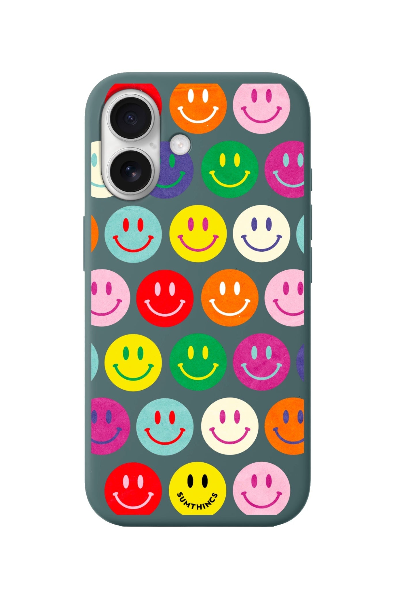 iPhone 16 Miles of Smiles Premium Telefon Kılıfı Kaktüs Yeşili - SUMTHINCS