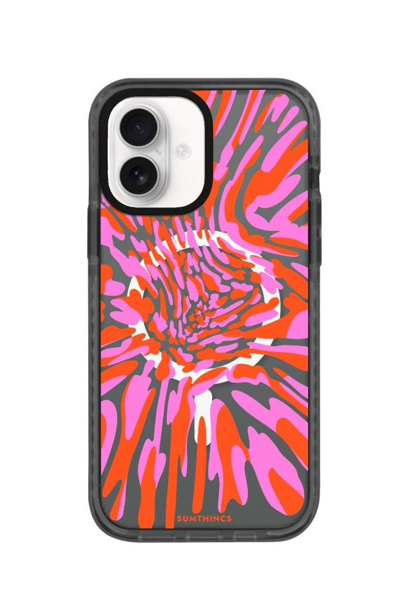 iPhone 16 Neon Dreams Magsafe Procase Şeffaf Telefon Kılıfı Antrasit - SUMTHINCS