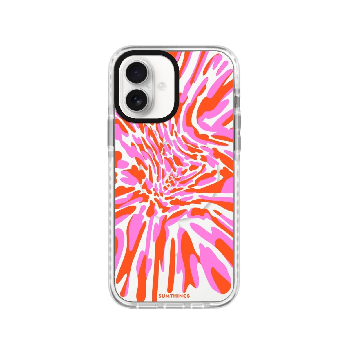 iPhone 16 Neon Dreams Magsafe Procase Şeffaf Telefon Kılıfı Beyaz Şeffaf - SUMTHINCS