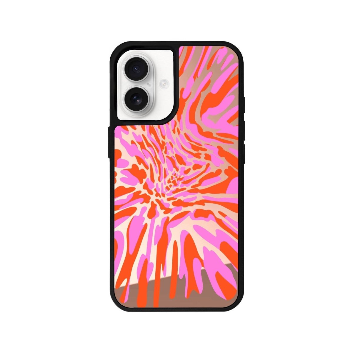 iPhone 16 Neon Dreams Mirror Aynalı Telefon Kılıfı Metalik Pembe - SUMTHINCS