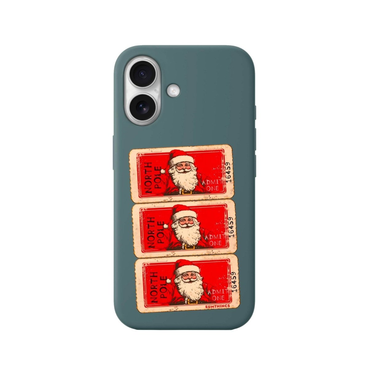 iPhone 16 Northpole Ticket Premium Telefon Kılıfı Kaktüs Yeşili - SUMTHINCS