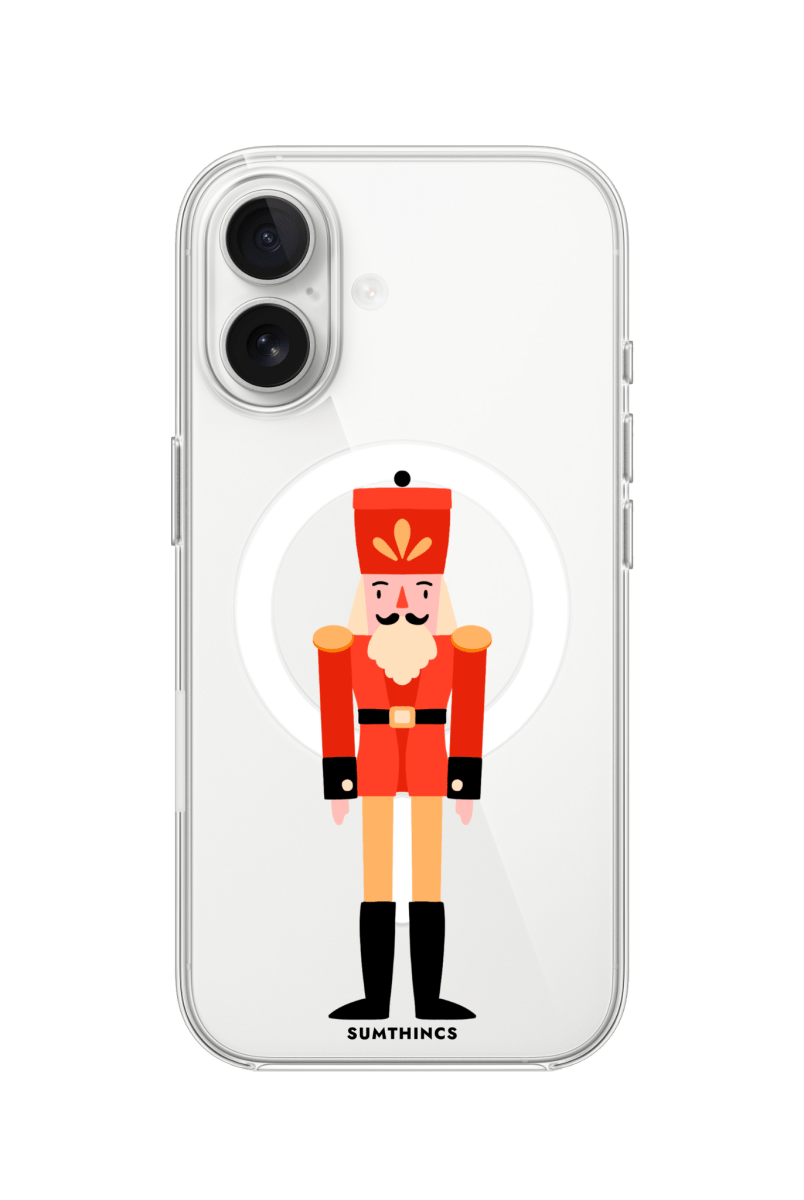 iPhone 16 Nutcracker Clear Magsafe Telefon Kılıfı - SUMTHINCS