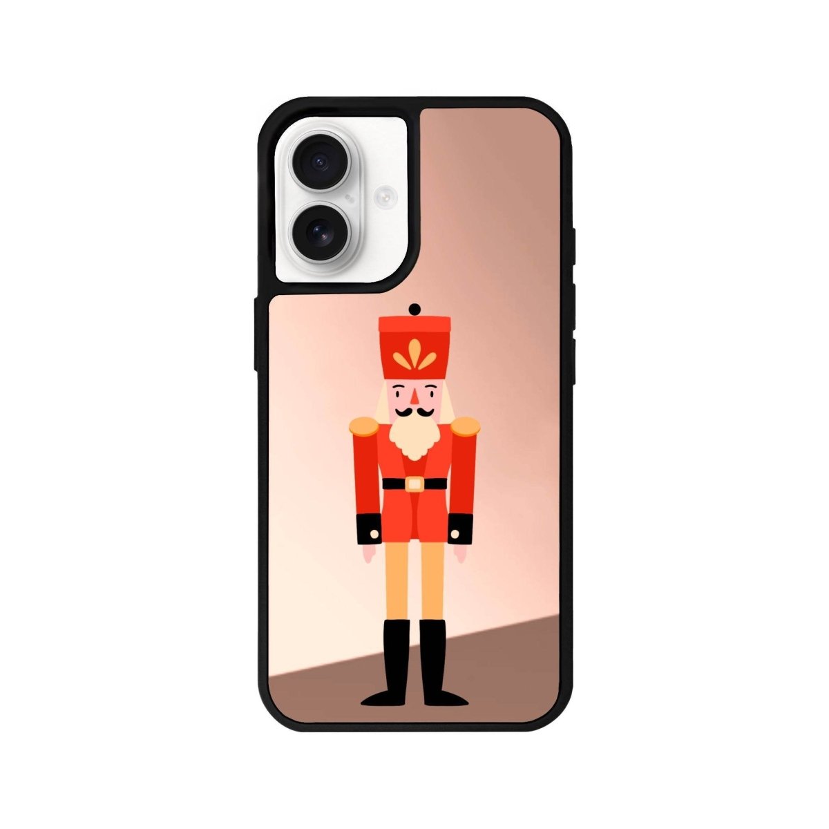iPhone 16 Nutcracker Mirror Aynalı Telefon Kılıfı Metalik Pembe - SUMTHINCS