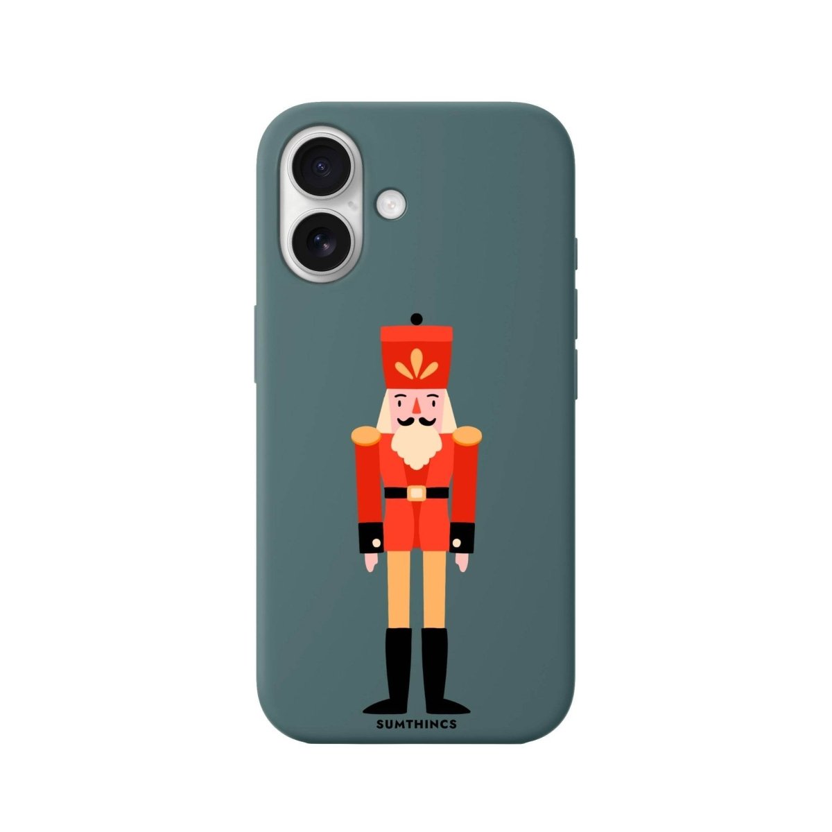 iPhone 16 Nutcracker Premium Telefon Kılıfı Kaktüs Yeşili - SUMTHINCS