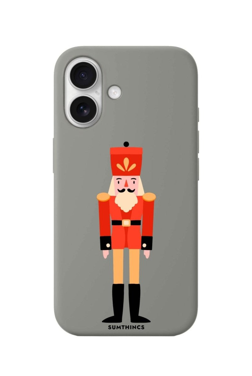 iPhone 16 Nutcracker Premium Telefon Kılıfı Gri - SUMTHINCS
