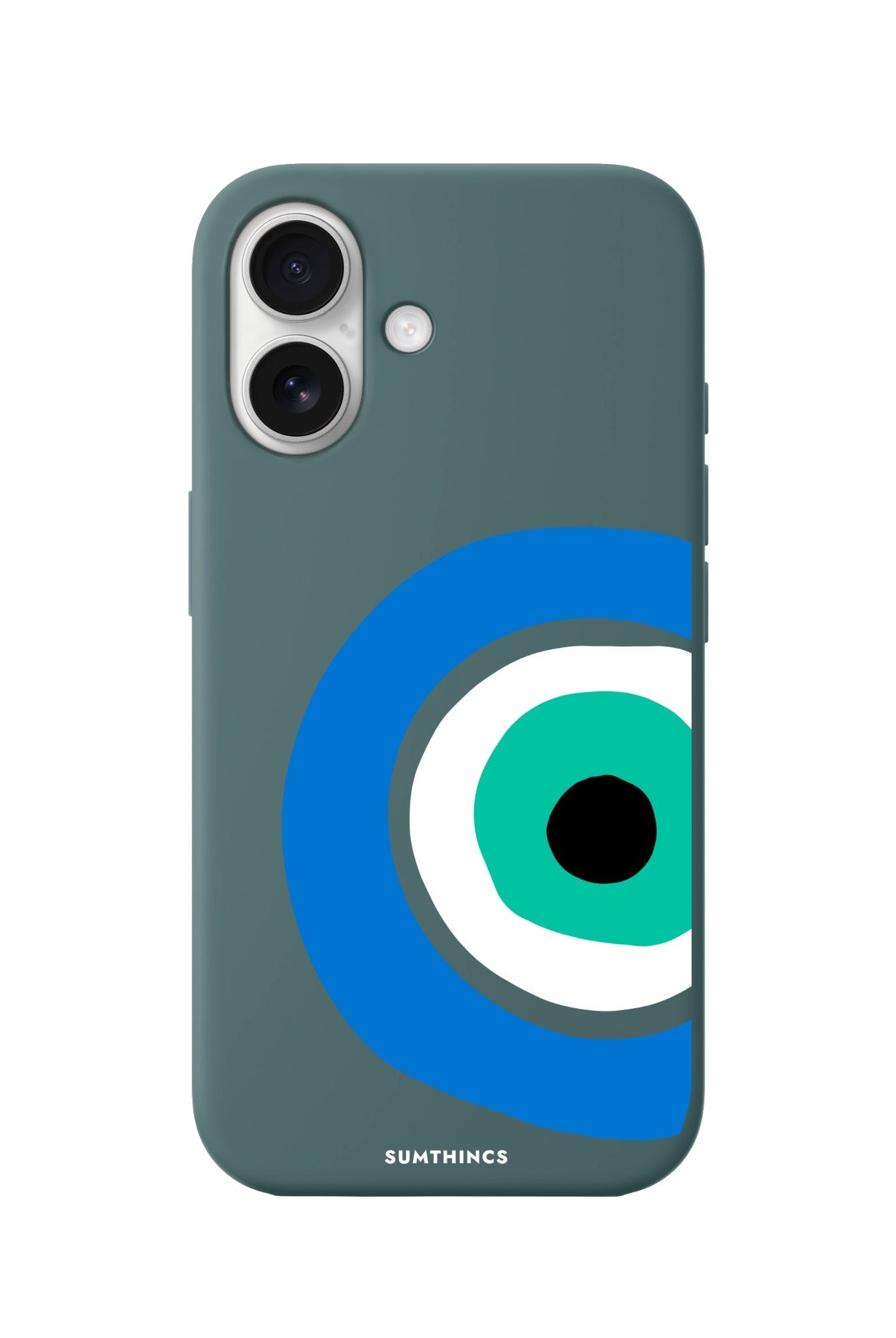 iPhone 16 Ocean Eye Premium Telefon Kılıfı Kaktüs Yeşili - SUMTHINCS