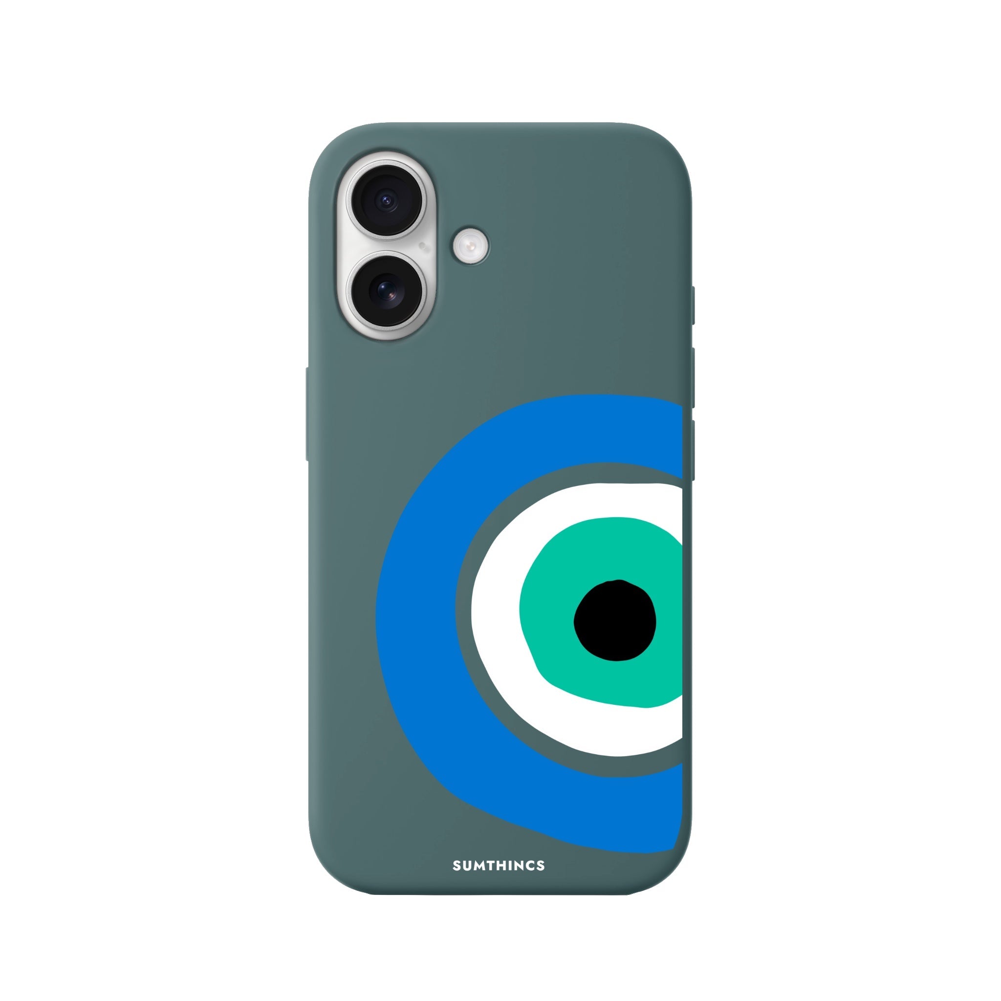 iPhone 16 Ocean Eye Premium Telefon Kılıfı Kaktüs Yeşili - SUMTHINCS