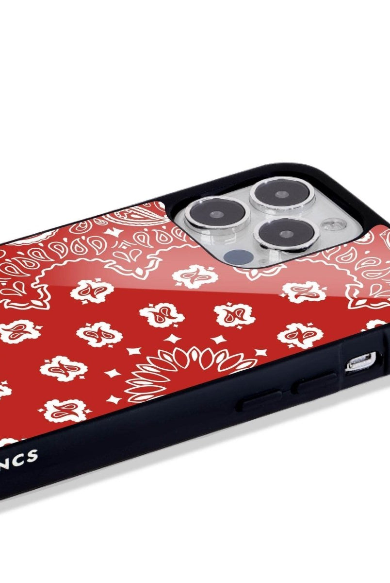 iPhone 16 Paisley Glossy Cam Telefon Kılıfı - SUMTHINCS