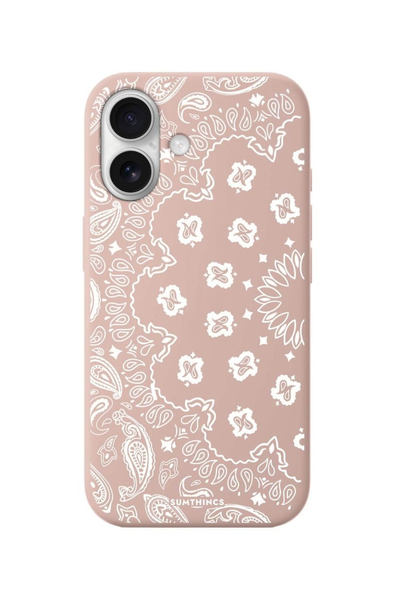 iPhone 16 Paisley Premium Telefon Kılıfı Bej - SUMTHINCS