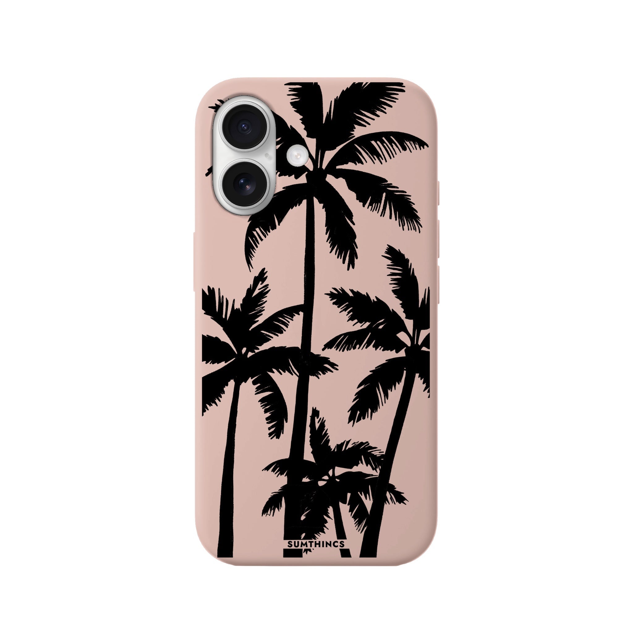 iPhone 16 Palm Trees Premium Telefon Kılıfı Bej - SUMTHINCS