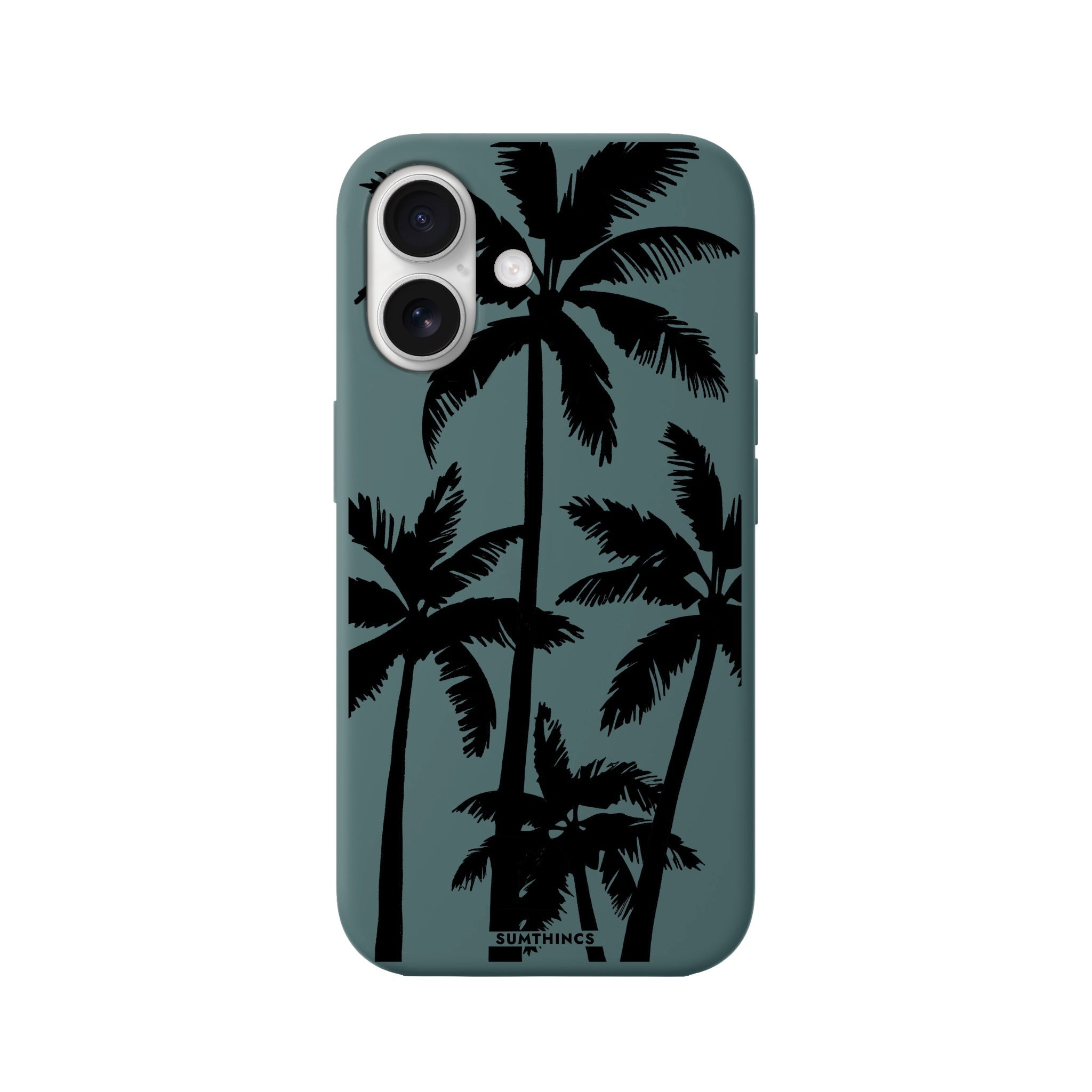 iPhone 16 Palm Trees Premium Telefon Kılıfı Kaktüs Yeşili - SUMTHINCS