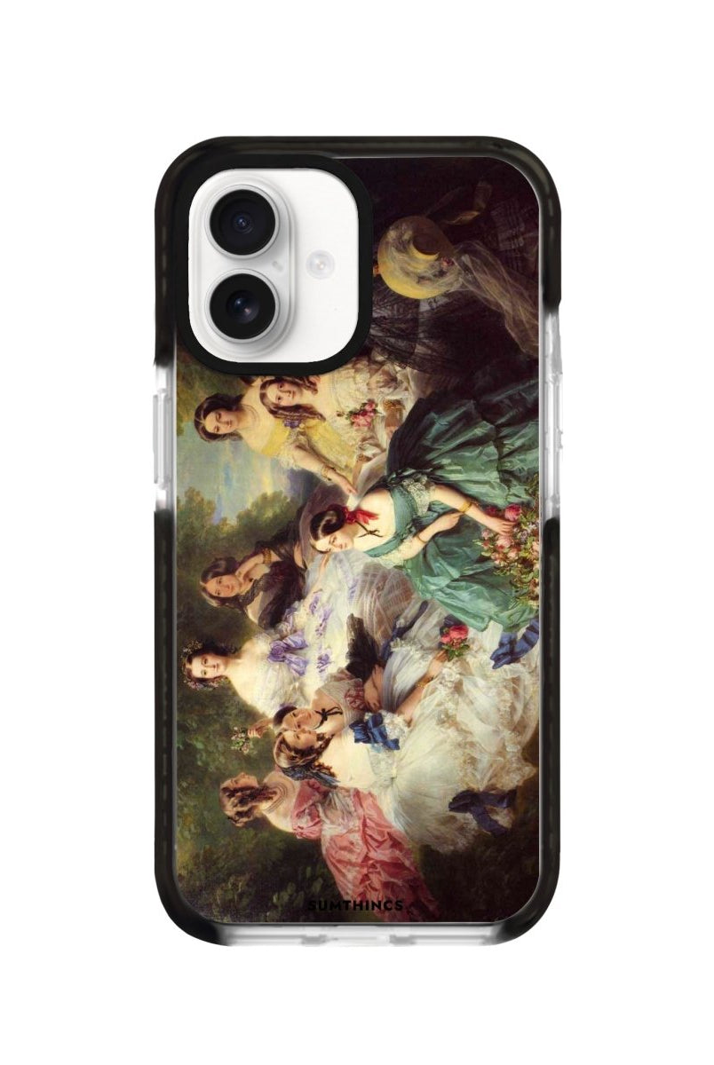 iPhone 16 Picnic Procase Şeffaf Telefon Kılıfı Siyah Şeffaf - SUMTHINCS