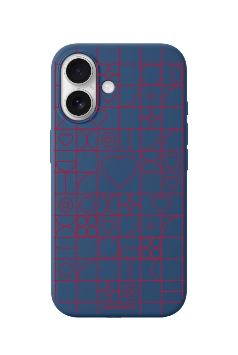 iPhone 16 Plus Connect Premium Telefon Kılıfı Pasifik Mavi - Sumthincs
