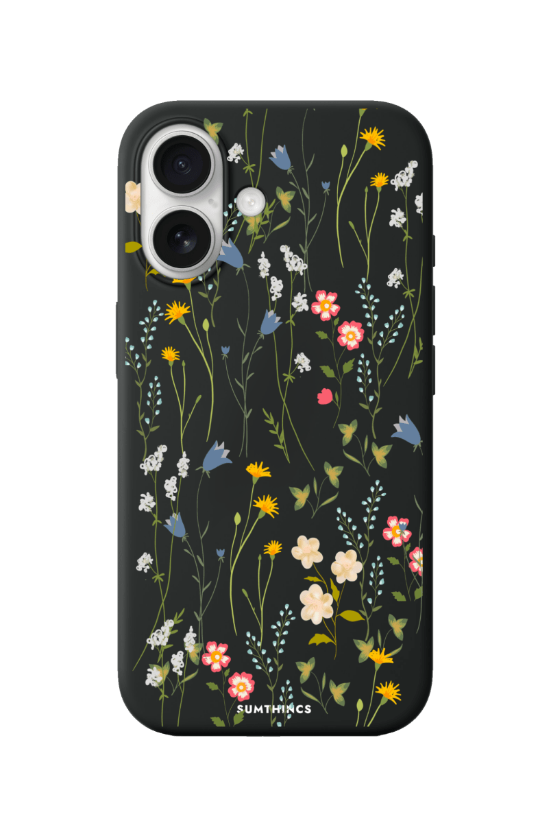 iPhone 16 Plus Eternal Garden Premium Telefon Kılıfı Siyah - SUMTHINCS