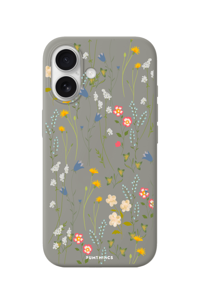 iPhone 16 Plus Eternal Garden Premium Telefon Kılıfı Gri - SUMTHINCS