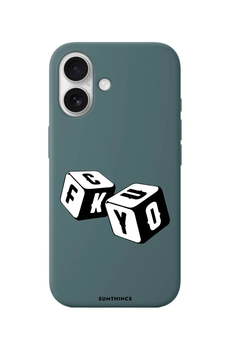 iPhone 16 Plus Fck You Premium Telefon Kılıfı Kaktüs Yeşili - SUMTHINCS