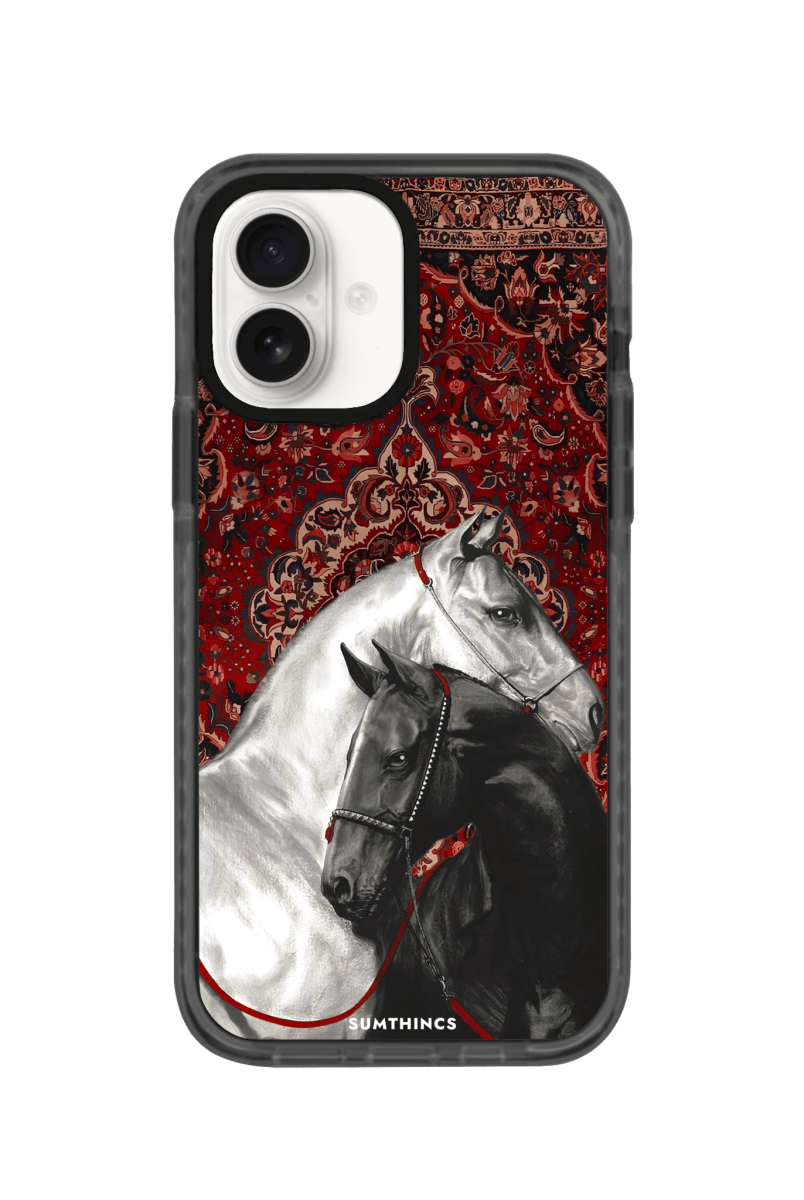 iPhone 16 Plus Harmony Procase Şeffaf Telefon Kılıfı Antrasit - SUMTHINCS