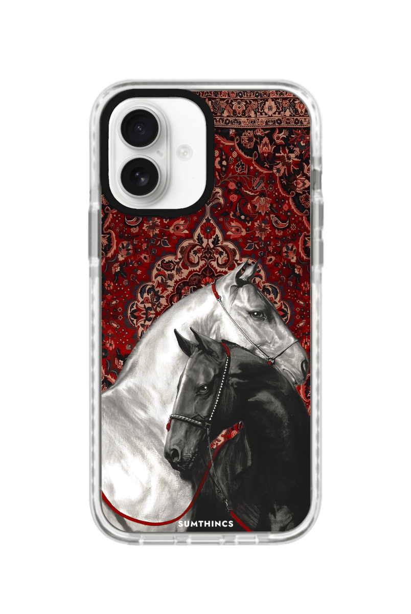 iPhone 16 Plus Harmony Procase Şeffaf Telefon Kılıfı Beyaz Şeffaf - SUMTHINCS