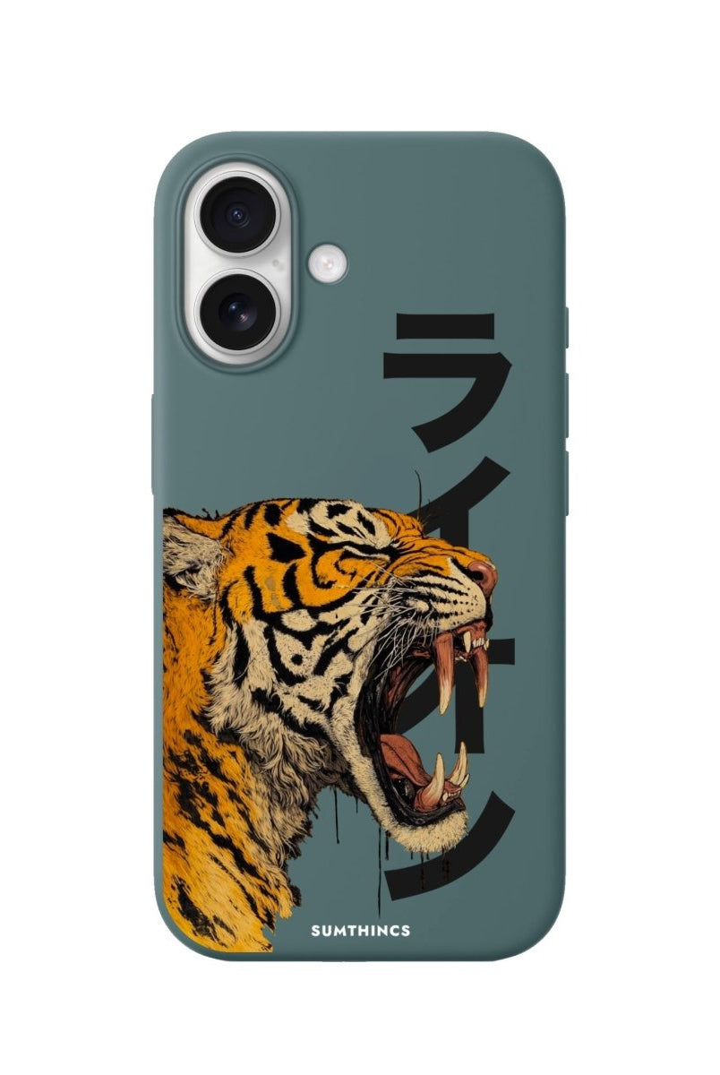 iPhone 16 Plus Lion Premium Telefon Kılıfı Kaktüs Yeşili - Sumthincs