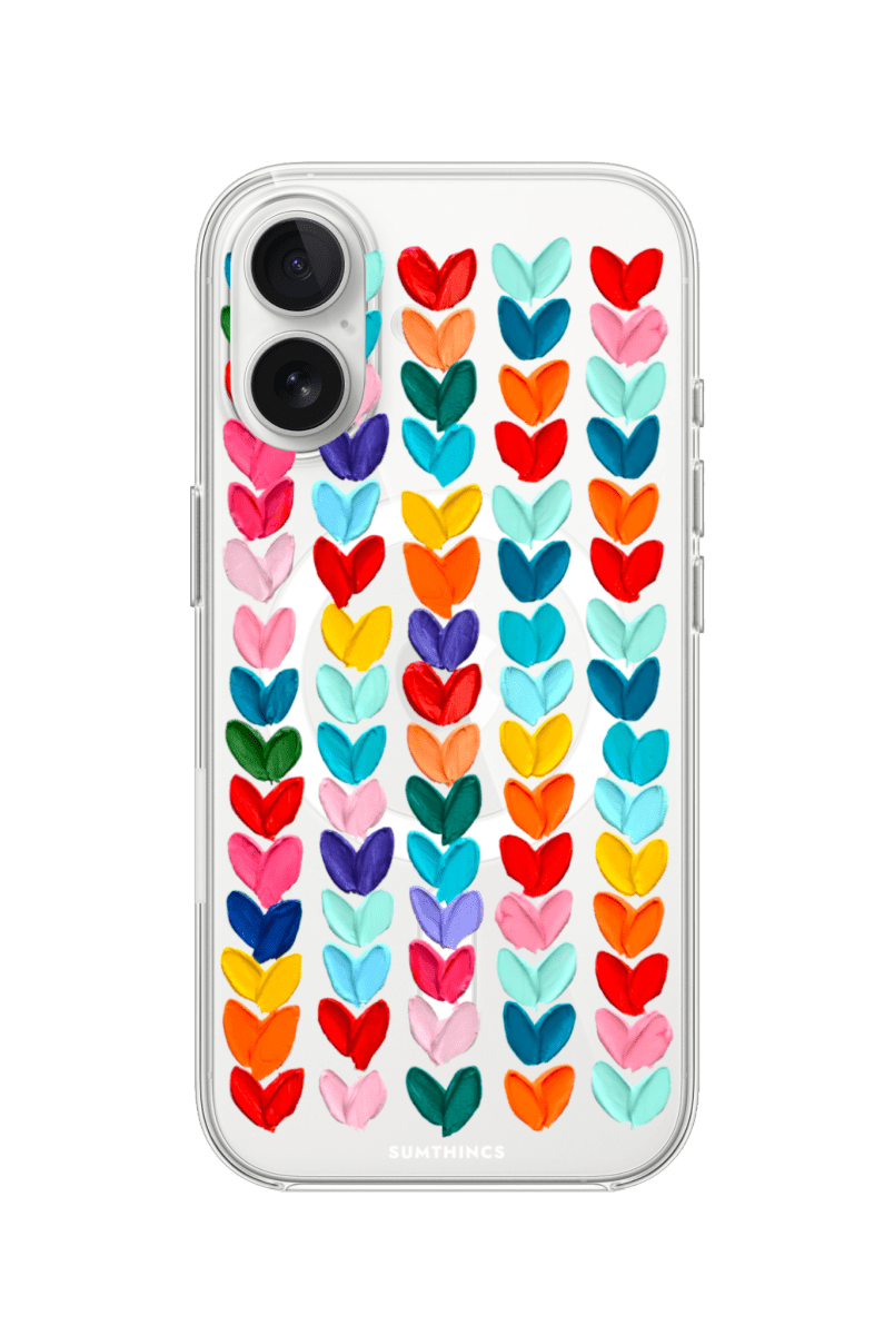 iPhone 16 Plus Lovestorm Clear Magsafe Şeffaf Telefon Kılıfı - SUMTHINCS