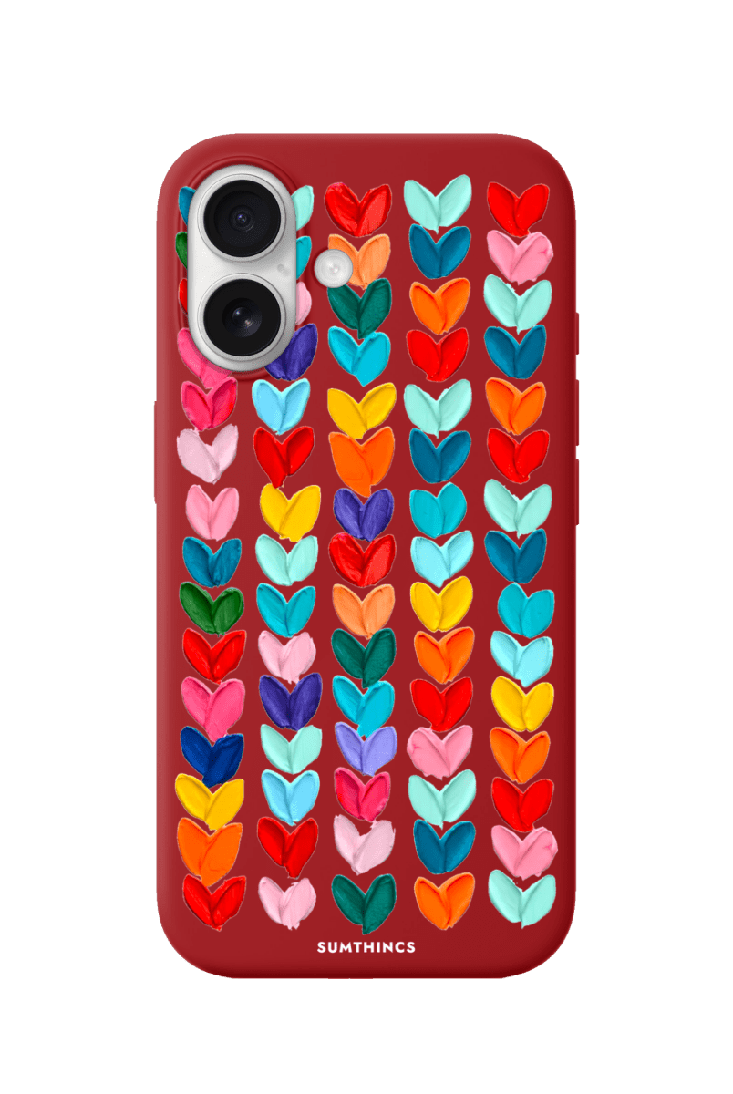 iPhone 16 Plus Lovestorm Premium Telefon Kılıfı Kırmızı - SUMTHINCS