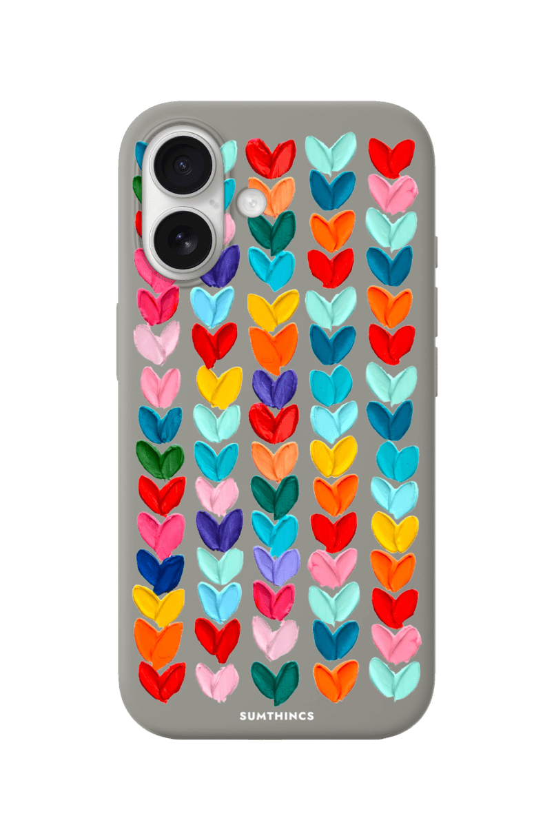 iPhone 16 Plus Lovestorm Premium Telefon Kılıfı Gri - SUMTHINCS