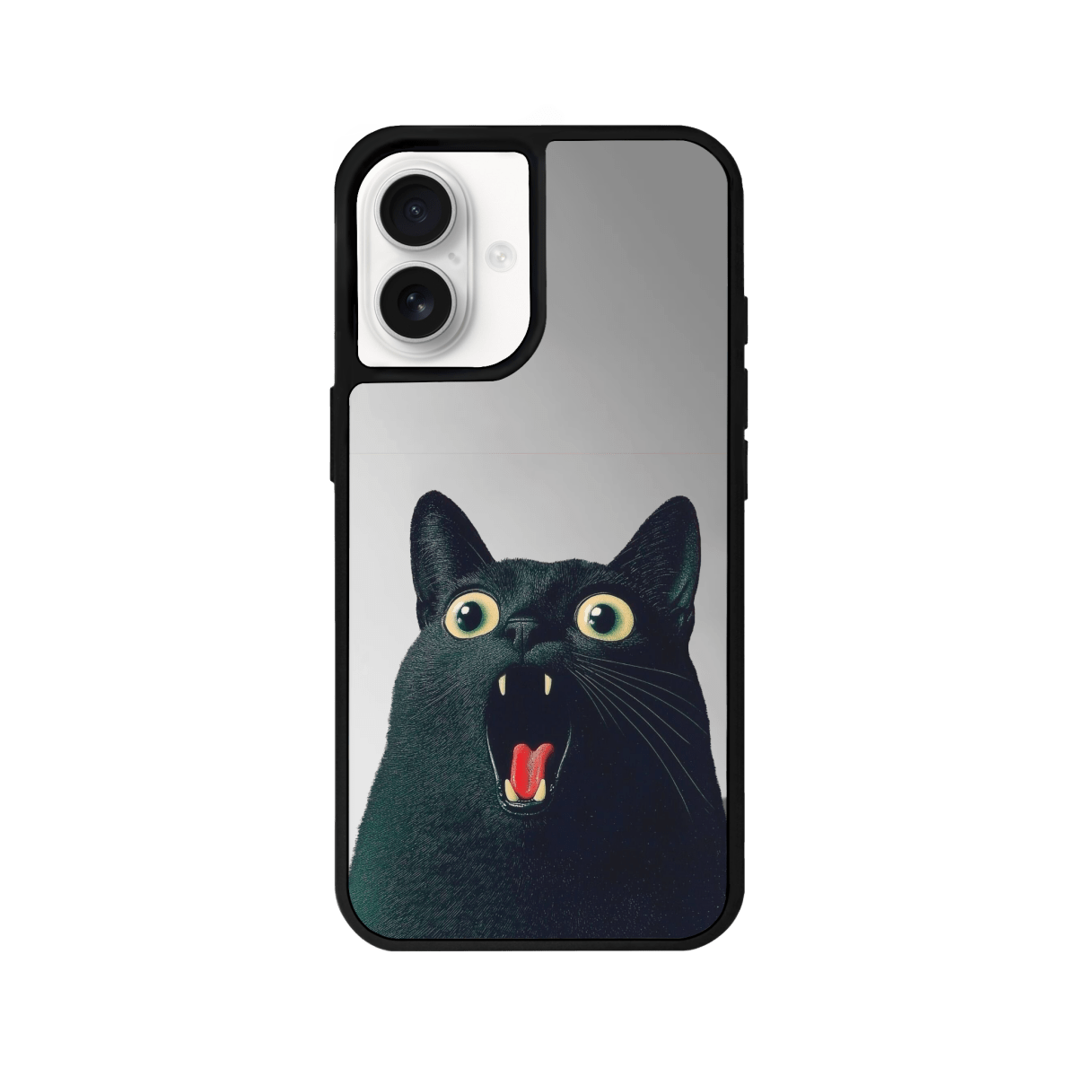 iPhone 16 Plus Meoww Mirror Aynalı Telefon Kılıfı - SUMTHINCS