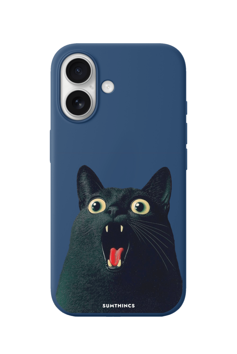 iPhone 16 Plus Meoww Premium Telefon Kılıfı Pasifik Mavi - SUMTHINCS
