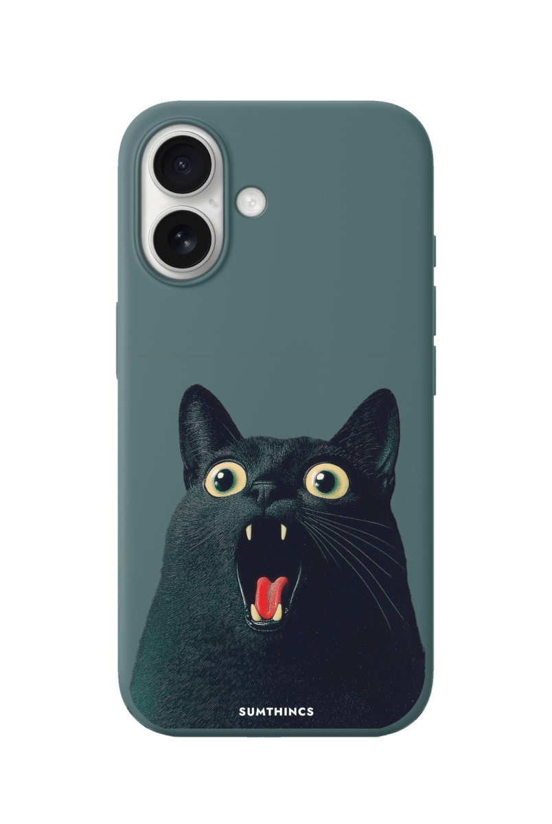 iPhone 16 Plus Meoww Premium Telefon Kılıfı Kaktüs Yeşili - SUMTHINCS