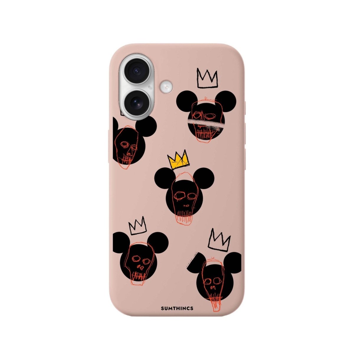 iPhone 16 Plus Mickeys Midnight Premium Telefon Kılıfı Bej - SUMTHINCS