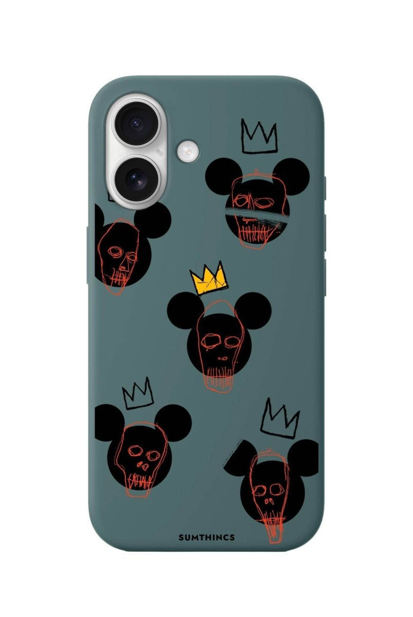 iPhone 16 Plus Mickeys Midnight Premium Telefon Kılıfı Kaktüs Yeşili - SUMTHINCS