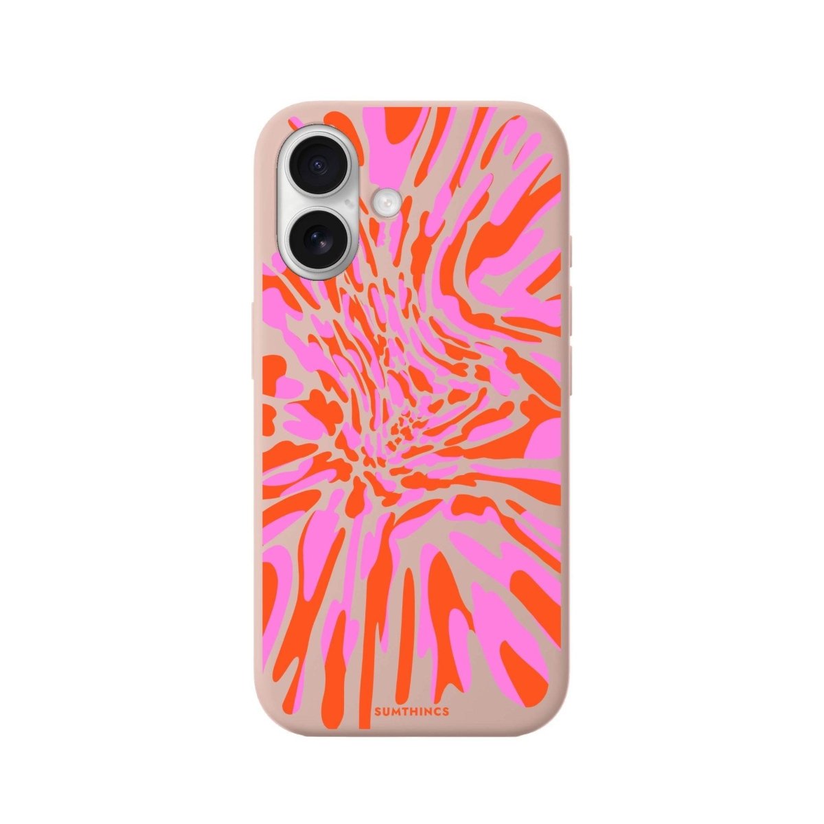 iPhone 16 Plus Neon Dreams Premium Telefon Kılıfı Bej - SUMTHINCS