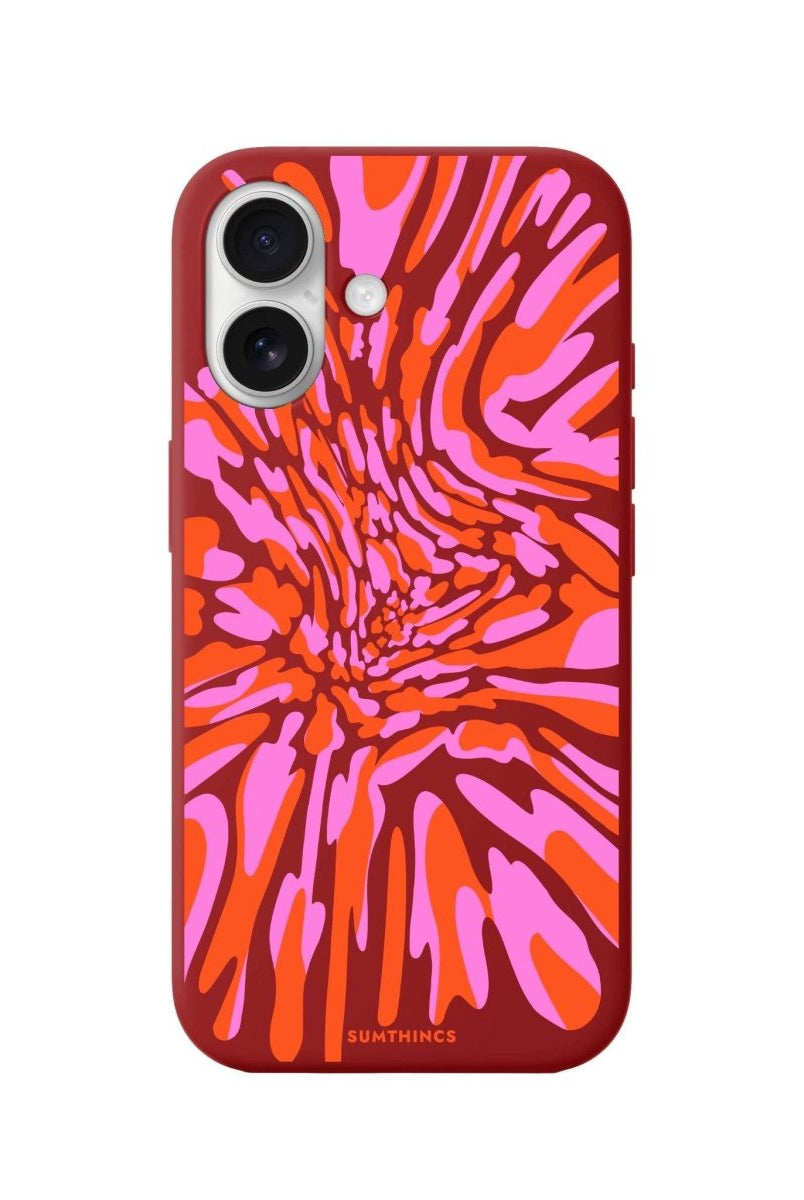 iPhone 16 Plus Neon Dreams Premium Telefon Kılıfı Kırmızı - SUMTHINCS