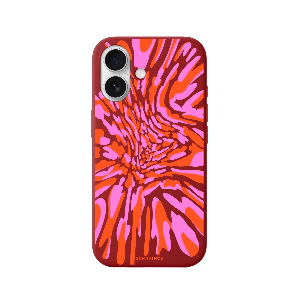 iPhone 16 Plus Neon Dreams Premium Telefon Kılıfı Kırmızı - SUMTHINCS