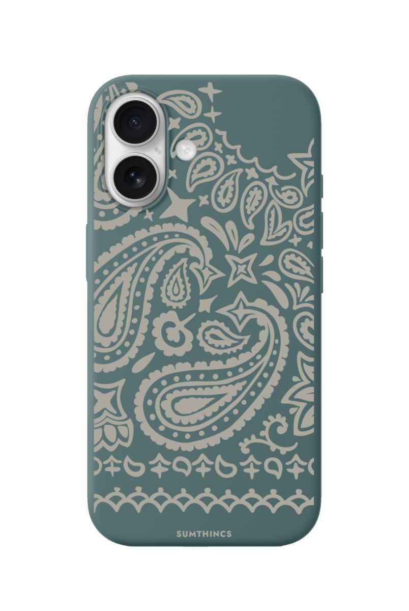 iPhone 16 Plus Urban Bandana Premium Telefon Kılıfı Kaktüs Yeşili - SUMTHINCS