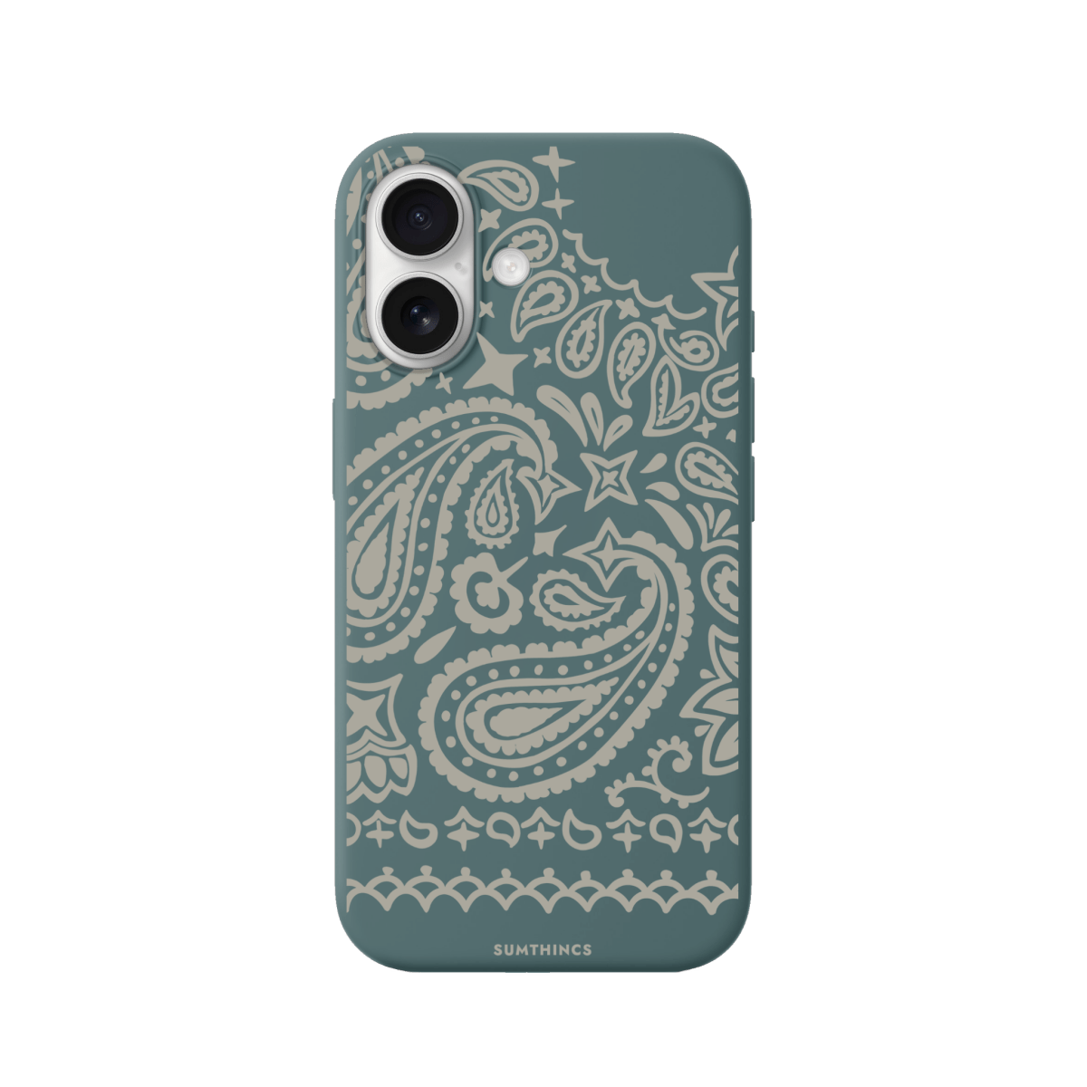 iPhone 16 Plus Urban Bandana Premium Telefon Kılıfı Kaktüs Yeşili - SUMTHINCS