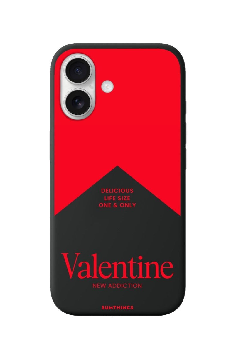 iPhone 16 Plus Valentine Premium Telefon Kılıfı Siyah - SUMTHINCS
