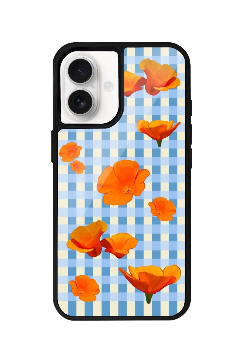 iPhone 16 Poppies Glossy Cam Telefon Kılıfı - SUMTHINCS