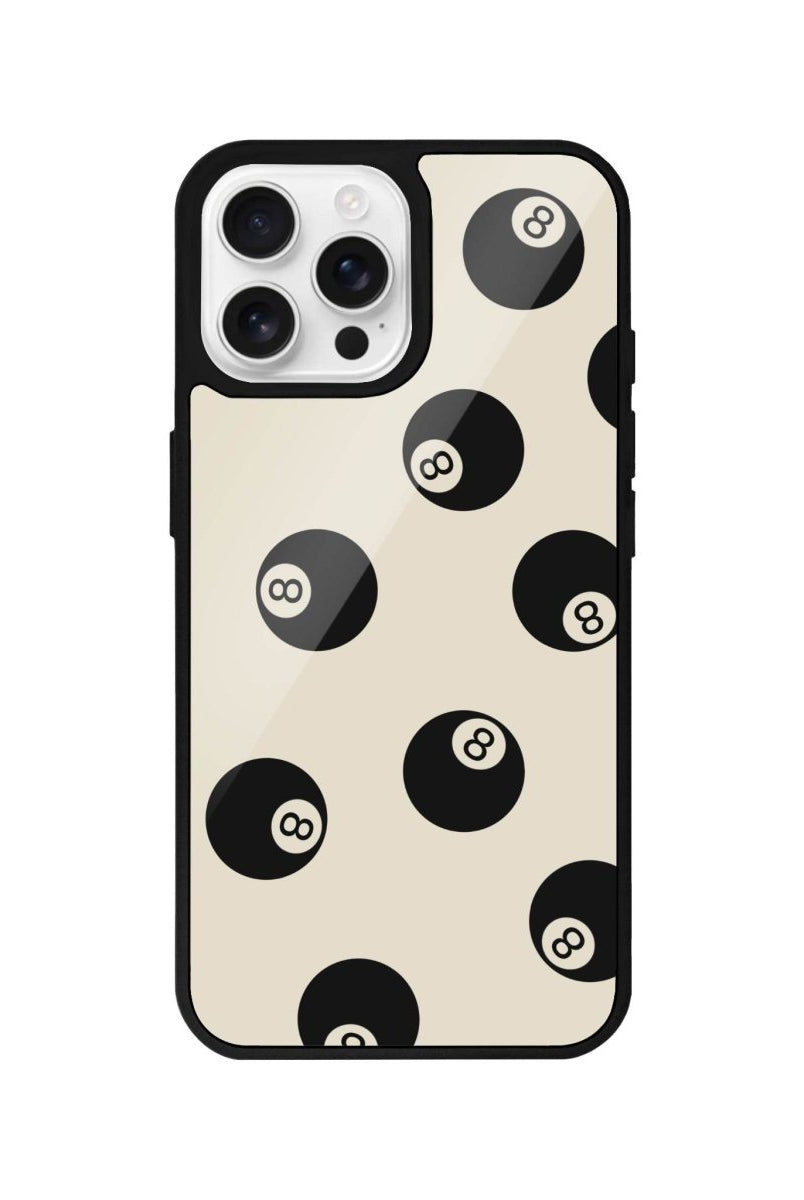 iPhone 16 Pro 8Ball Glossy Cam Telefon Kılıfı - SUMTHINCS