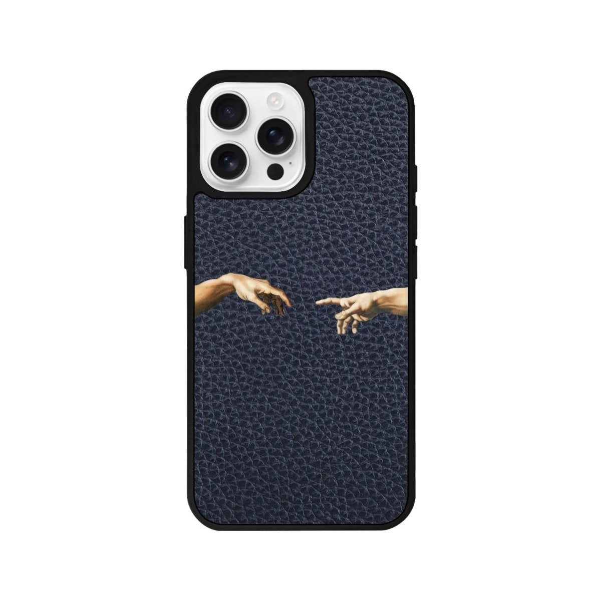 iPhone 16 Pro Adam's Creation Leather Vegan Deri Telefon Kılıfı Pasifik Mavi - SUMTHINCS