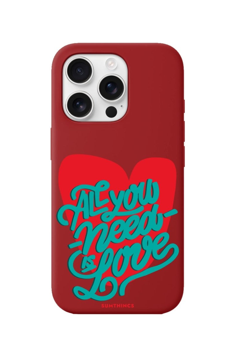 iPhone 16 Pro All You Need is Love Premium Telefon Kılıfı - SUMTHINCS