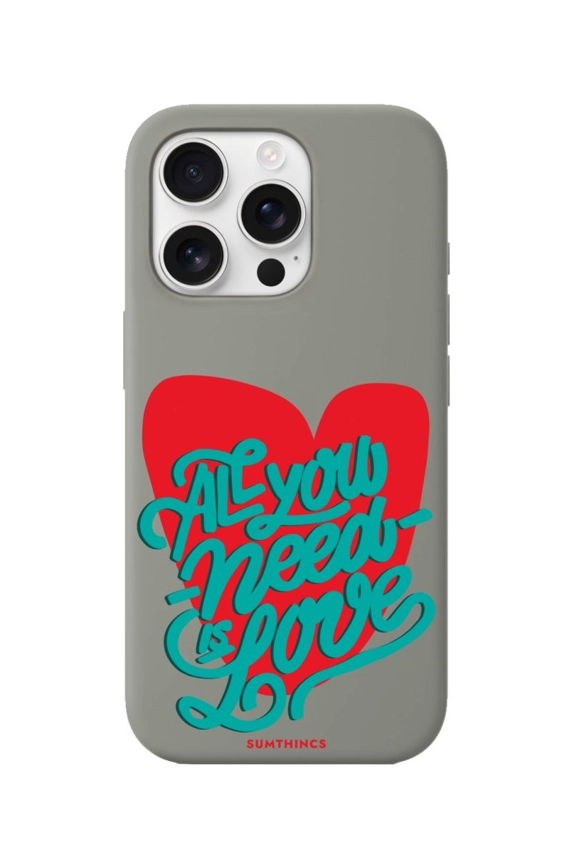 iPhone 16 Pro All You Need is Love Premium Telefon Kılıfı - SUMTHINCS